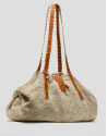 Loose Monaco natural fiber shopping bag