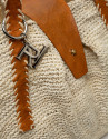 Loose Monaco natural fiber shopping bag