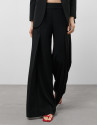 Black palazzo trousers