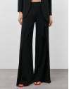 Black palazzo trousers