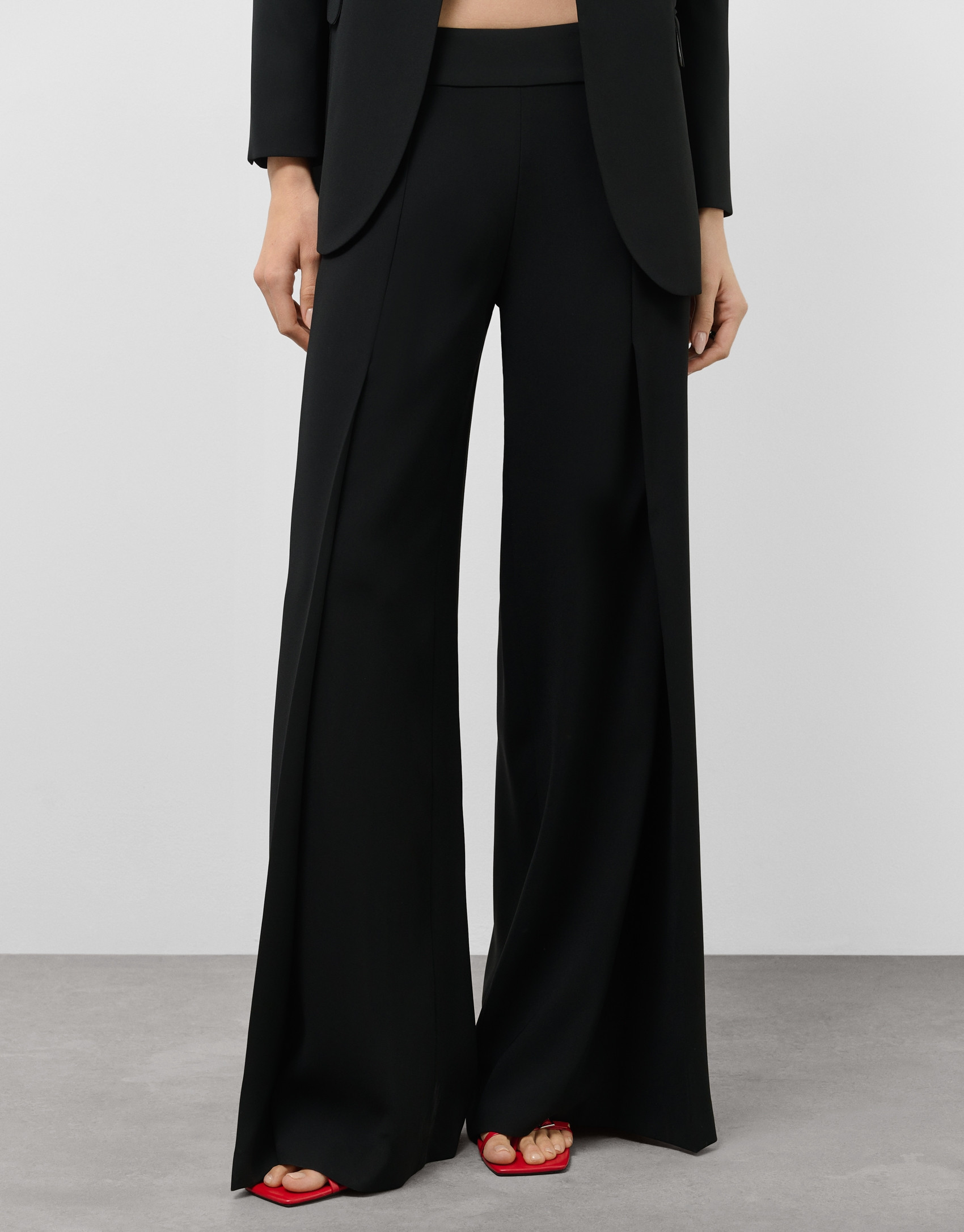 Pantalon palazzo negro