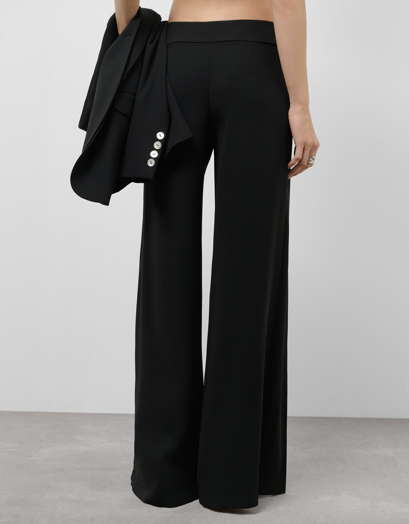 Pantalon palazzo negro
