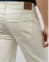 Pantalón cinco bolsillos sarga tintada crudo | Roberto Verino