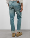 Pantalón denim regular azul claro - Hombre | Roberto Verino
