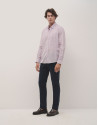 Camisa sport regular estampado hojas tonos ... | Roberto Verino