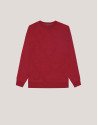 Jersey cuello redondo rojo