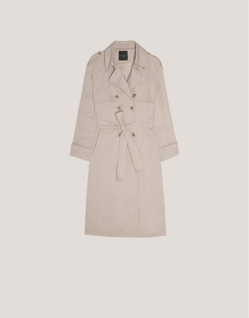 Gabardina clásica beige - Sale - PV2025 | Roberto Verino