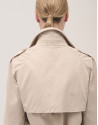 Gabardina clásica beige - Sale - PV2025 | Roberto Verino