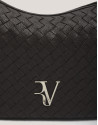 Bolso de hombro Erea Moon Maxi piel trenzada ... | Roberto Verino
