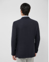 Navy blue structured jacket - Man - SS2025 | Roberto Verino