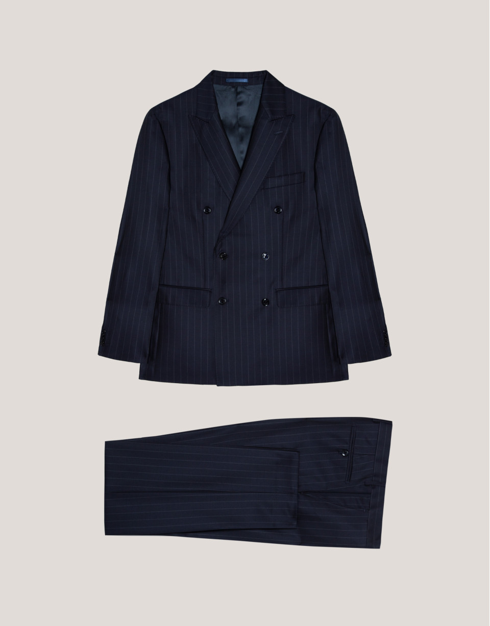 Traje half canvas raya diplomática marino