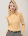 Jersey punto trenzado amarillo - Mujer - OI2024 | Roberto Verino