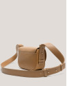 Bandolera Mini Cuca piel granulada cámel - Sale | Roberto Verino