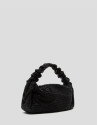 Black Ariana Crystal Mesh handbag