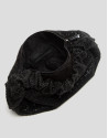 Black Ariana Crystal Mesh handbag