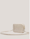 Beige alligator Taylor shoulder bag