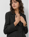 Blazer un botón fantasía relieve negro - Sale | Roberto Verino