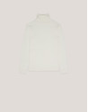 Light beige braided knitted jumper