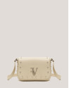 Bolso bandolera Mafalda Mini piel beige