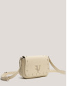 Bolso bandolera Mafalda Mini piel beige
