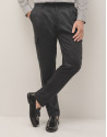 Pantalón cargo sarga gris oscuro - Hombre | Roberto Verino