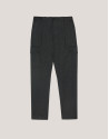 Pantalón cargo sarga gris oscuro - Hombre | Roberto Verino