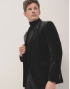 Black velvet blazer - Man - AW2024 | Roberto Verino
