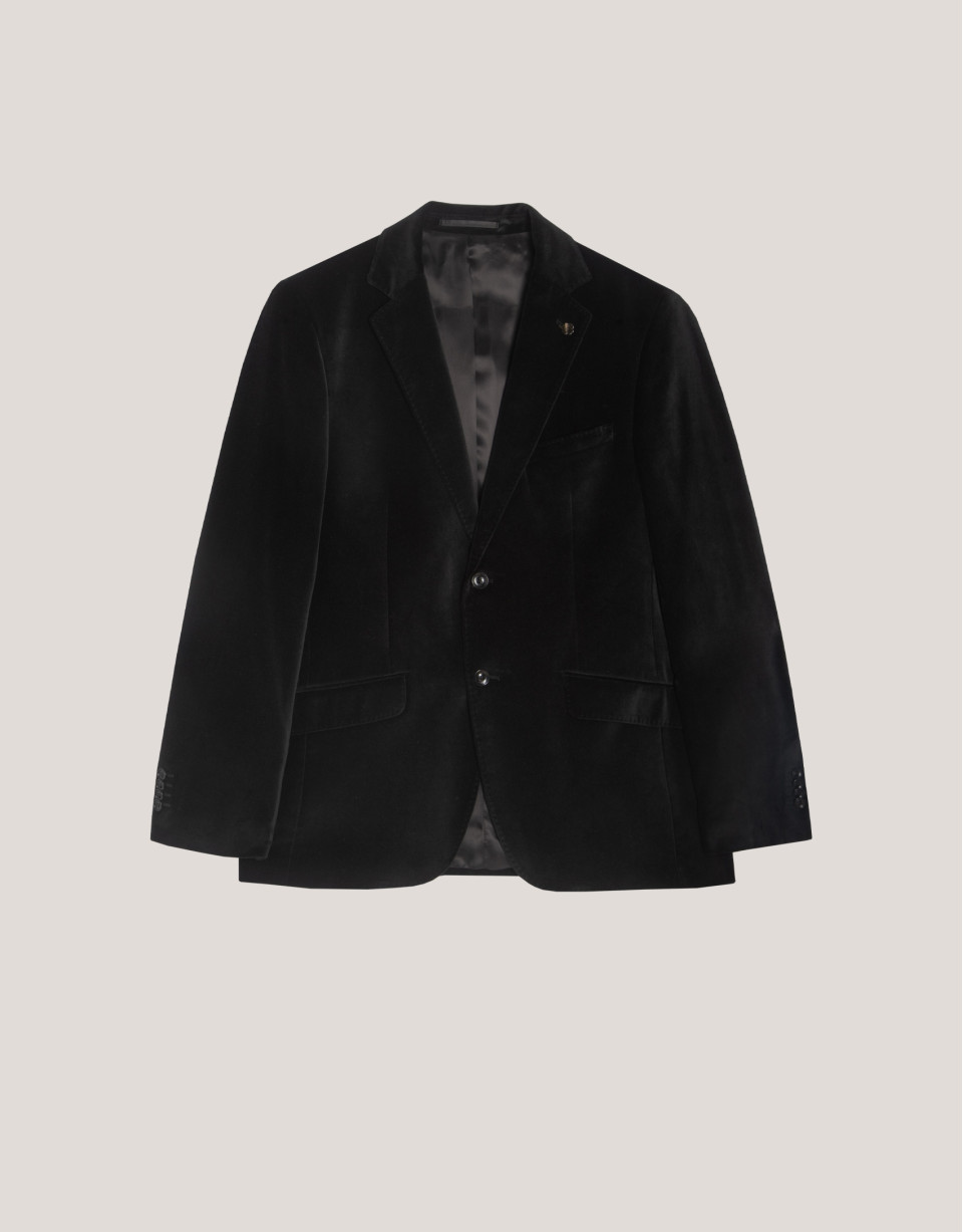 Americana terciopelo negro - Hombre - OI2024 | Roberto Verino