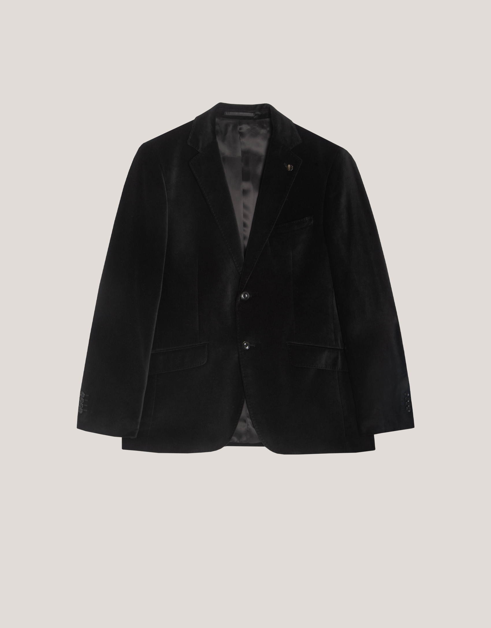 Americana terciopelo negro - Hombre - OI2024 | Roberto Verino