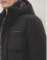 Long black quilted parka - Man - AW2024 | Roberto Verino