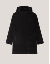 Long black quilted parka - Man - AW2024 | Roberto Verino