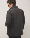 Parka técnica negra cuatro bolsillos - Hombre | Roberto Verino