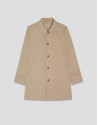 Gabardina algodón técnico beige - Hombre | Roberto Verino