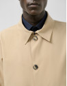 Gabardina algodón técnico beige - Hombre | Roberto Verino