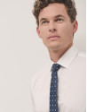 White slim fit dress shirt - Man - AW2024 | Roberto Verino