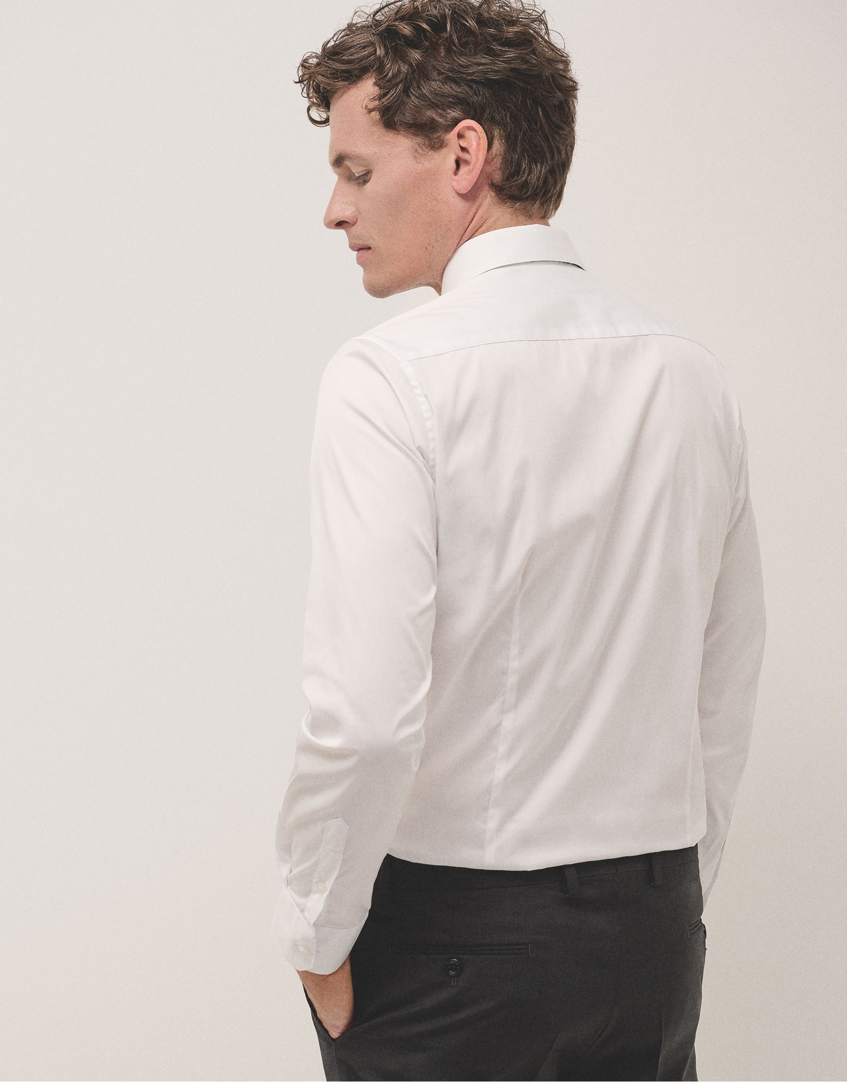 Camisa vestir slim blanca - Hombre - OI2024 | Roberto Verino