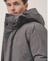 Parka técnica gris cuatro bolsillos - Hombre | Roberto Verino