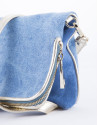 Blue  Martina Capri clutch bag