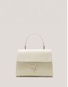 Bolso de mano Mía Midi piel beige claro - Sale | Roberto Verino
