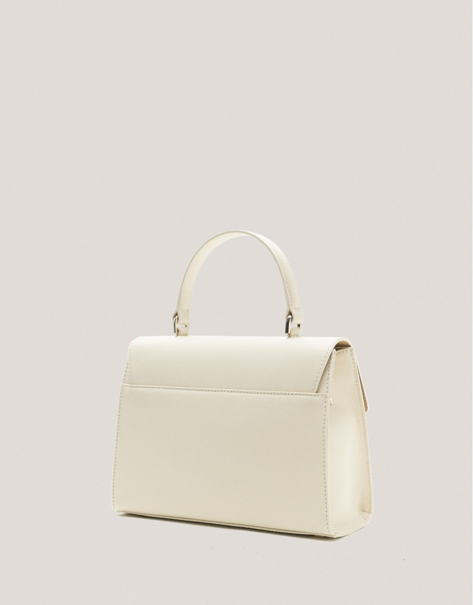 Bolso de mano Mía Midi piel beige claro - Sale | Roberto Verino