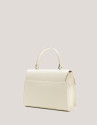Light beige leather midi Mía handbag - Sale | Roberto Verino