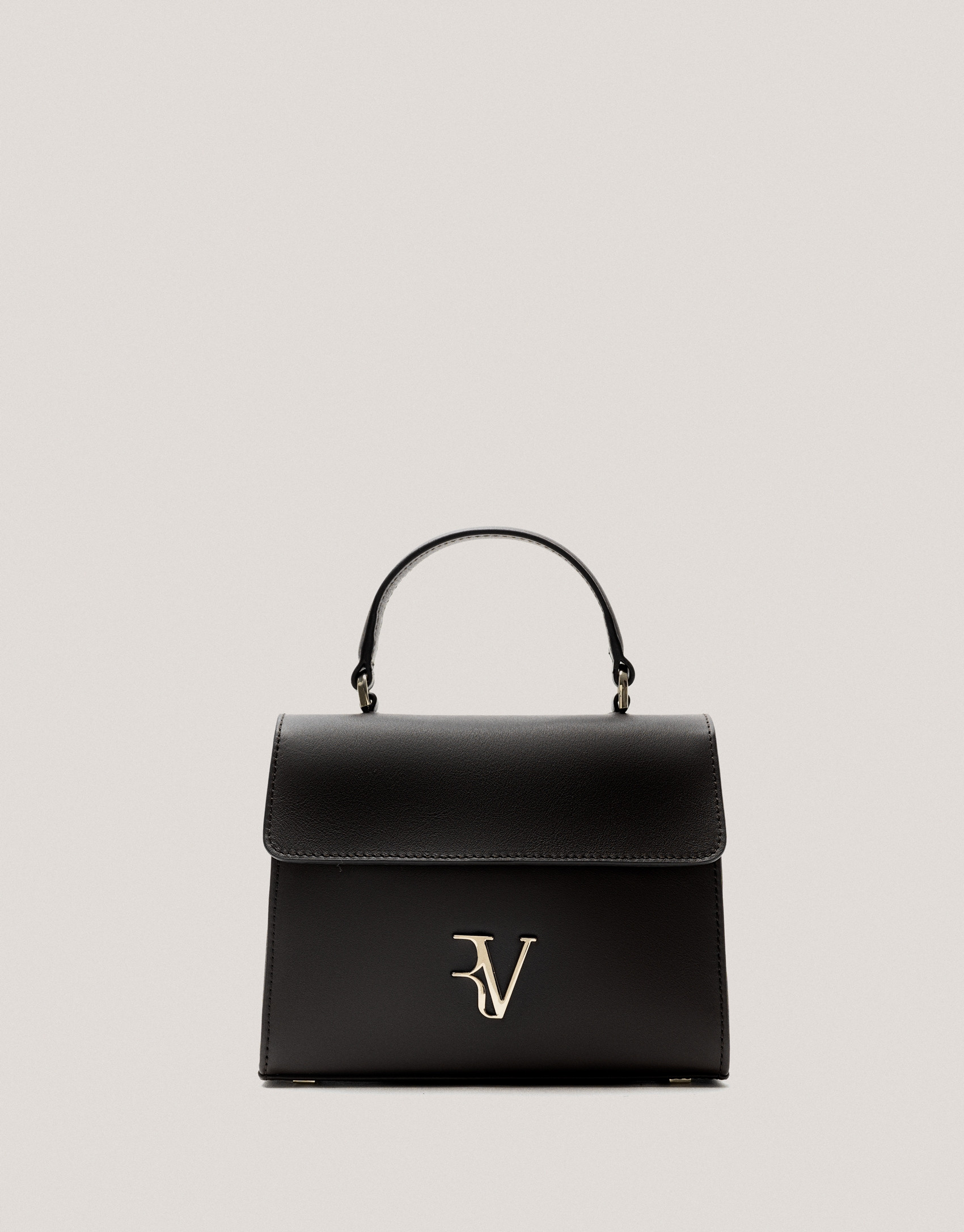 Bolso de mano Mía Mini piel negro - Sale | Roberto Verino