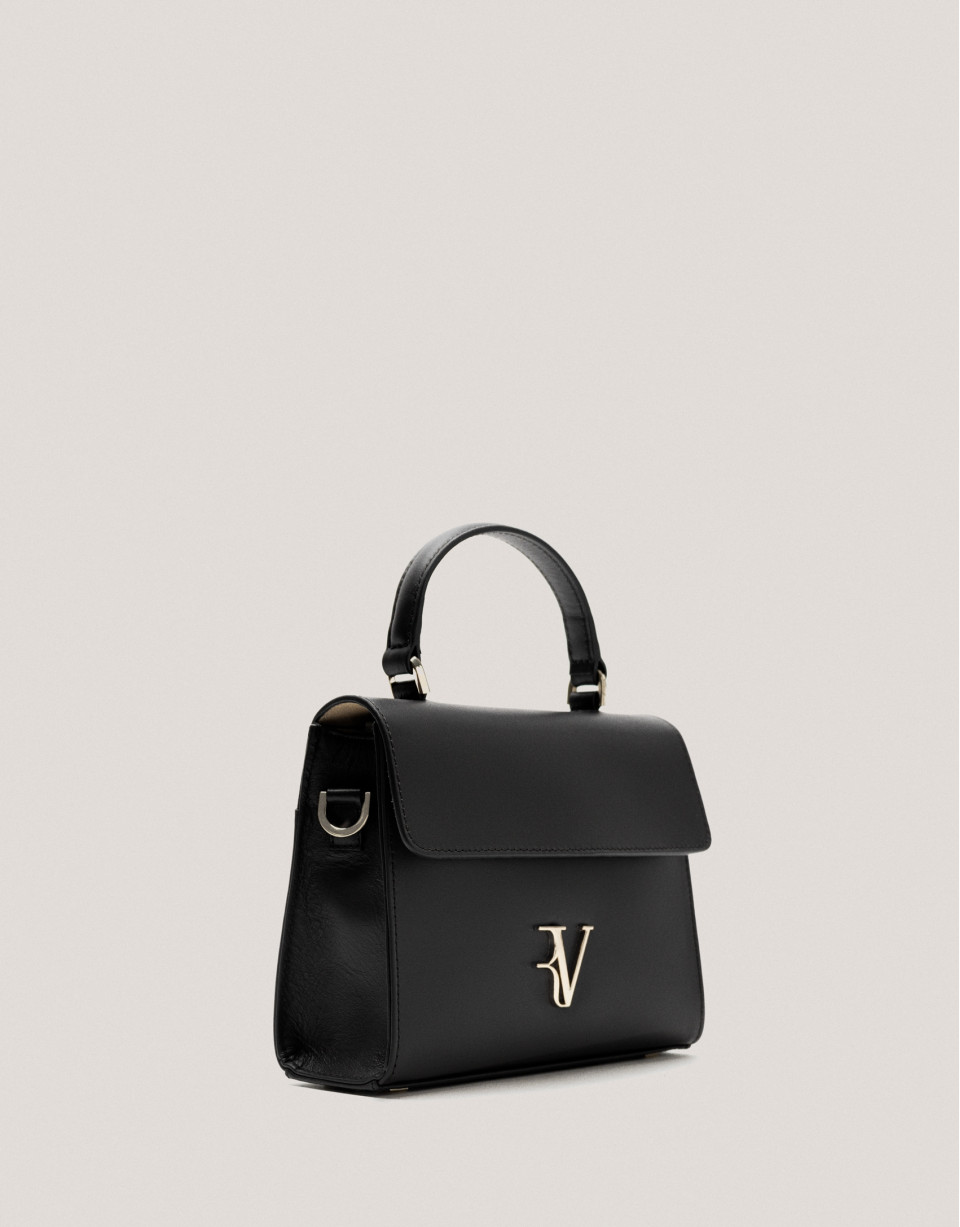 Bolso de mano Mía Mini piel negro - Sale | Roberto Verino