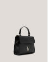 Black leather mini Mía handbag - Sale - SS2025 | Roberto Verino