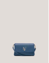 Blue leather Rita handbag