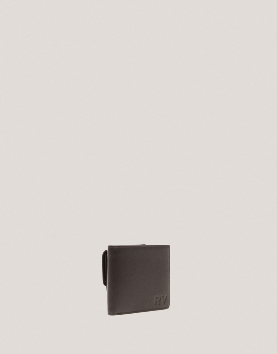 Cartera billetera hombre Mim piel marrón