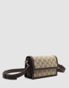 Brown Matilda Crossover shoulder bag with RV ... | Roberto Verino