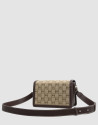 Brown Matilda Crossover shoulder bag with RV ... | Roberto Verino