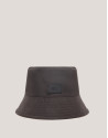 Gorro bucket reversible cámel y marrón - Mujer | Roberto Verino