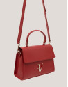 Bolso de mano Mía Mini piel rojo